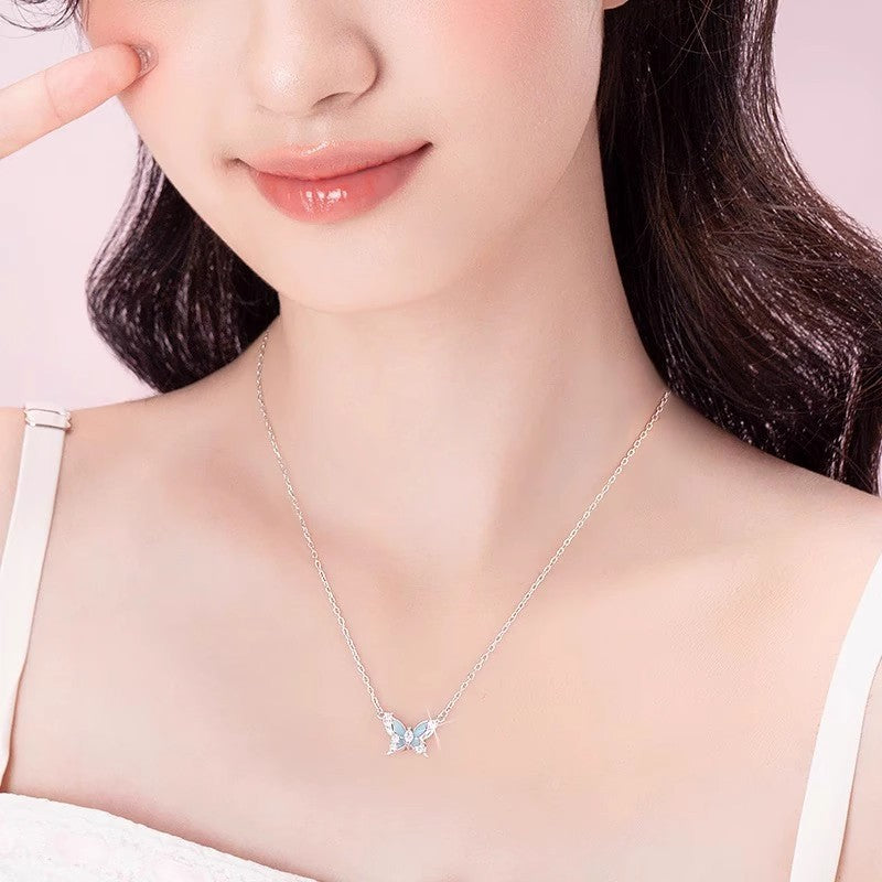 Starlight Butterfly Elegant Necklace