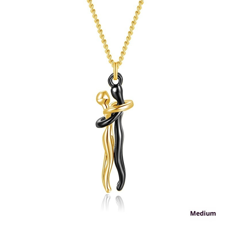 Embrace Emotional Expression Collarbone Pendant Necklace